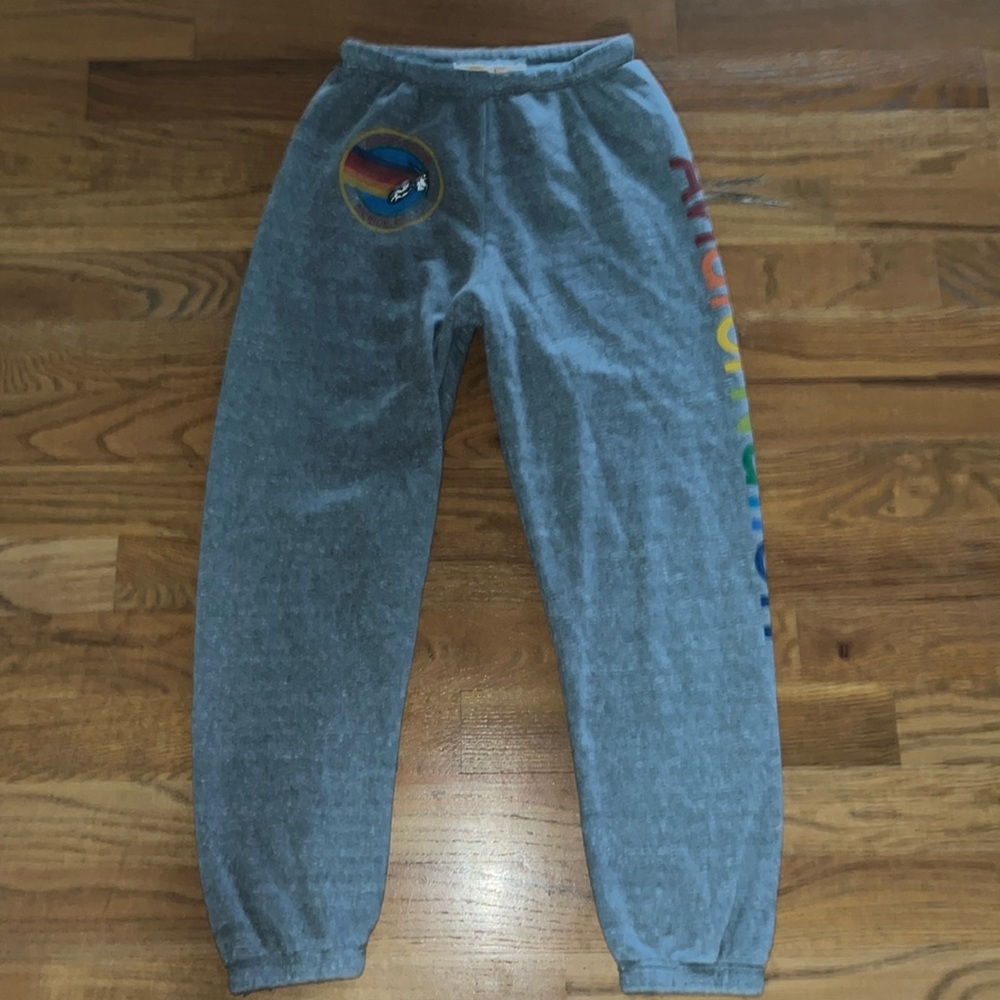Aviator nation joggers sweatpants large L lg